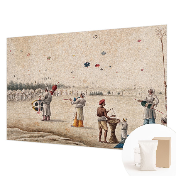 Vlies fotótapéta nappaliba Szárnyaló sárkányok