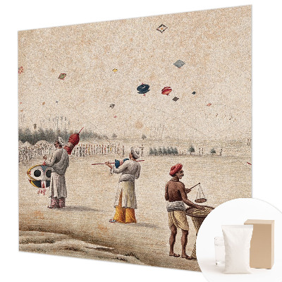 Vlies fotótapéta nappaliba Szárnyaló sárkányok