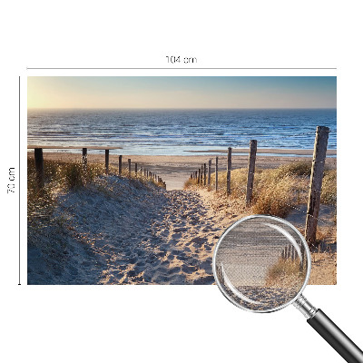 Modern tapéta Strand ösvény