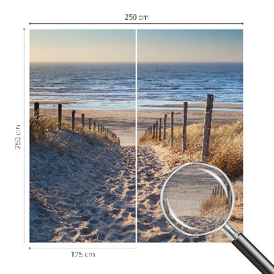 Modern tapéta Strand ösvény