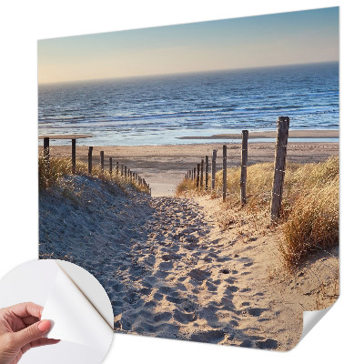 Modern tapéta Strand ösvény