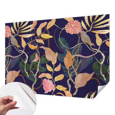 Öntapadós tapéta falra Növényi elegancia