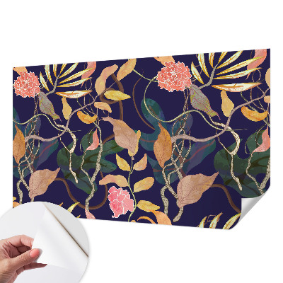 Öntapadós tapéta falra Növényi elegancia