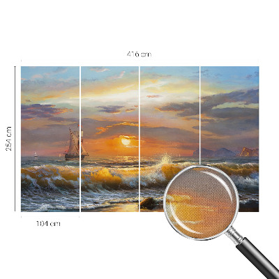 Fotótapéta fiúknak Tengeri panoráma
