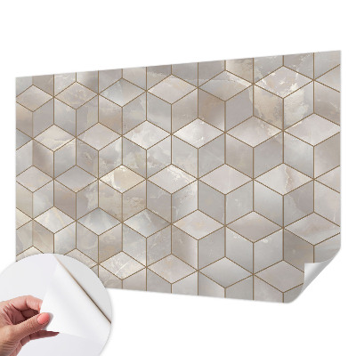 13D fotótapéta Geometrikus mozaik