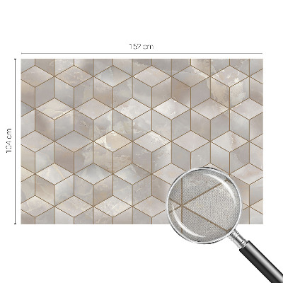 13D fotótapéta Geometrikus mozaik