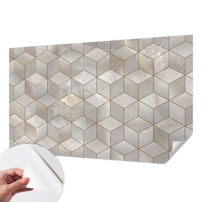 13D fotótapéta Geometrikus mozaik