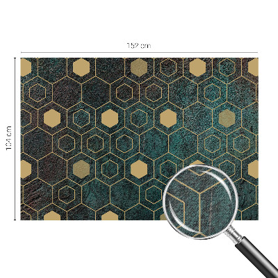 Fotótapéta gyerekszobába Geometriai hatszögek