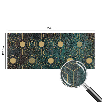 Fotótapéta gyerekszobába Geometriai hatszögek