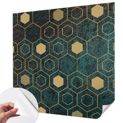 Fotótapéta gyerekszobába Geometriai hatszögek
