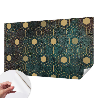 Fotótapéta gyerekszobába Geometriai hatszögek