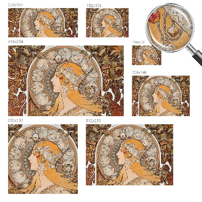 Öntapadó tapéta Zodiákus elegancia