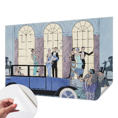Öntapadós fotótapéta nappaliba Art deco