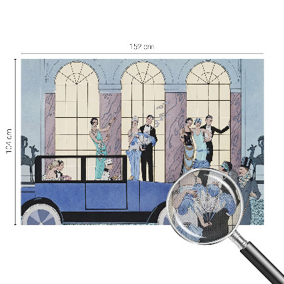 Öntapadós fotótapéta nappaliba Art deco