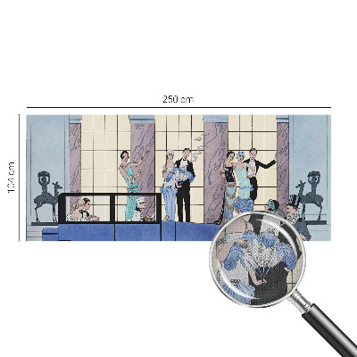 Öntapadós fotótapéta nappaliba Art deco