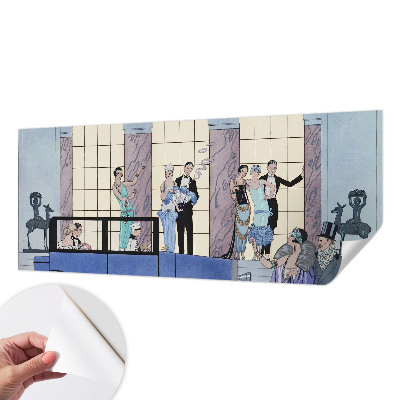 Öntapadós fotótapéta nappaliba Art deco