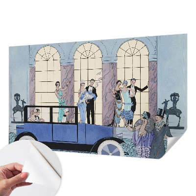 Öntapadós fotótapéta nappaliba Art deco