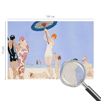 15D fotótapéta Retro strand