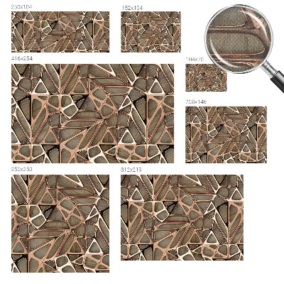 Fotótapéta 3D Geometrikus minta