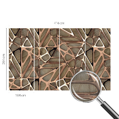 Fotótapéta 3D Geometrikus minta