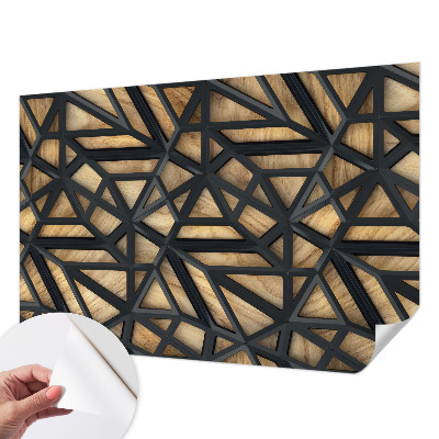 Fotótapéta gyerekszobába Geometriai kapcsolat