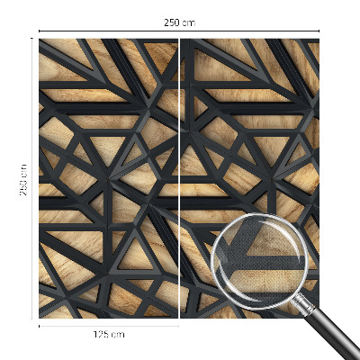 Fotótapéta gyerekszobába Geometriai kapcsolat