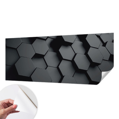 Gyerekszoba fotótapéta 3D hatszögek