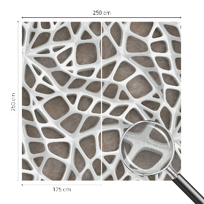 Fotótapéta lányoknak Geometriai hálózat