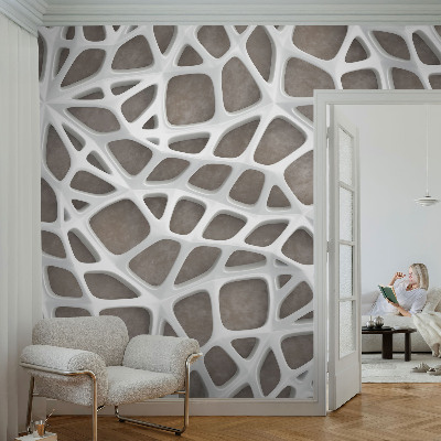 Fotótapéta lányoknak Geometriai hálózat