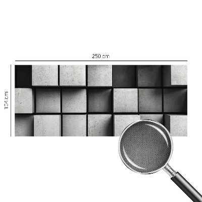 Fotótapéta lányoknak Geometriai kockák