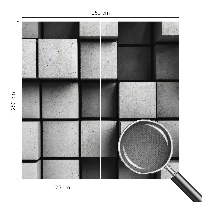 Fotótapéta lányoknak Geometriai kockák