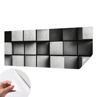 Fotótapéta lányoknak Geometriai kockák