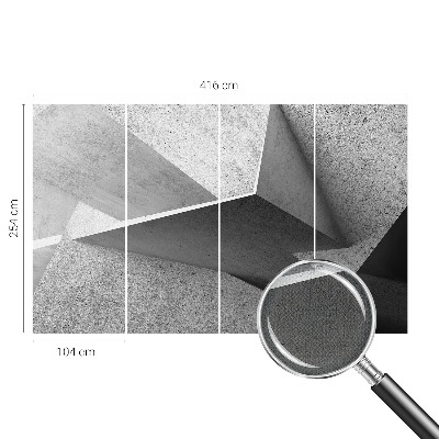 Öntapadós fotótapéta falra Geometriai struktúrák