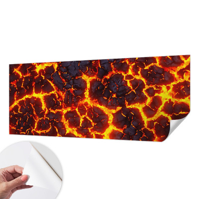 Öntapadós poszter tapéta Erős magma