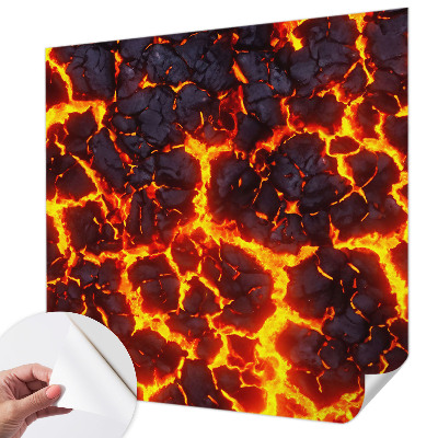 Öntapadós poszter tapéta Erős magma