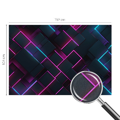 Öntapadós fotótapéta Neon geometria
