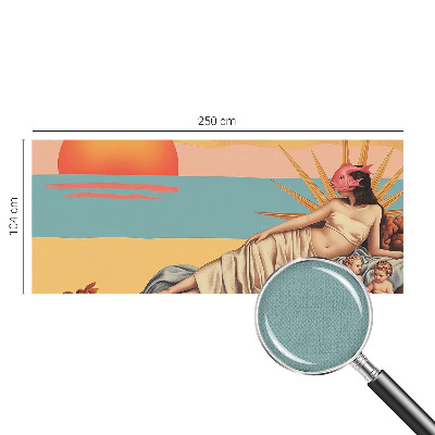 Öntapadós fotótapéta nappaliba A szürrealizmus nyugata
