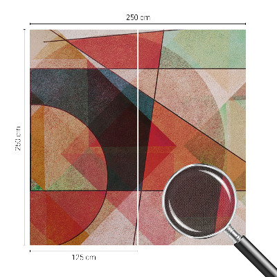 Öntapadó tapéta Geometriai absztrakció