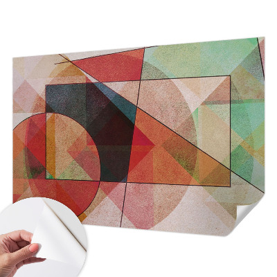 Öntapadó tapéta Geometriai absztrakció