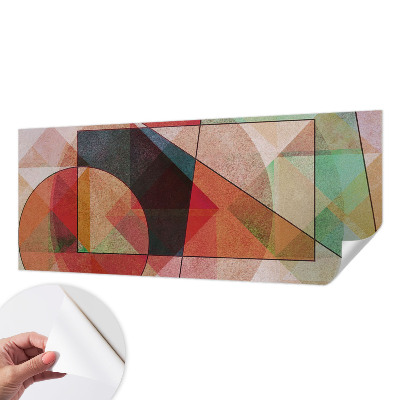 Öntapadó tapéta Geometriai absztrakció