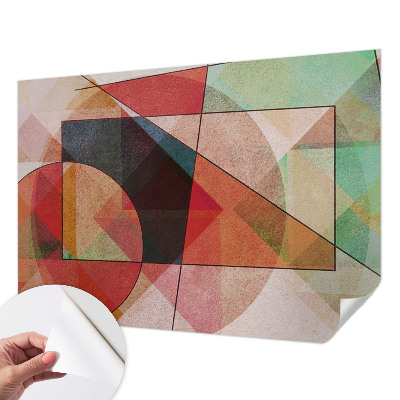Öntapadó tapéta Geometriai absztrakció