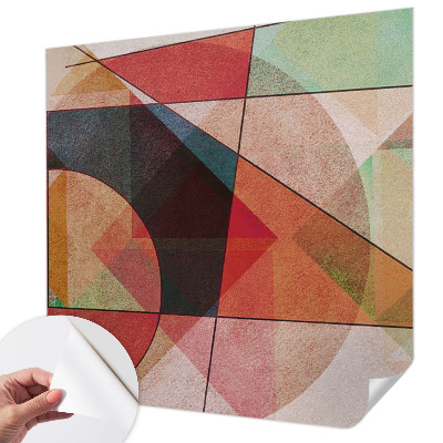 Öntapadó tapéta Geometriai absztrakció