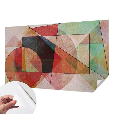 Öntapadó tapéta Geometriai absztrakció