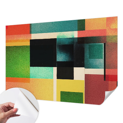 Öntapadó tapéta Geometriai absztrakció
