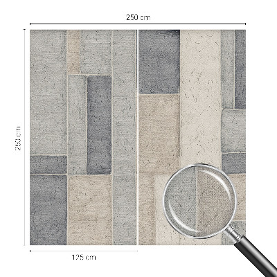 Öntapadós fotótapéta hálószobába Geometrikus mozaik