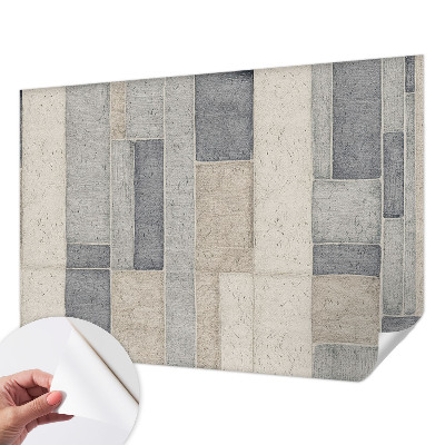 Öntapadós fotótapéta hálószobába Geometrikus mozaik
