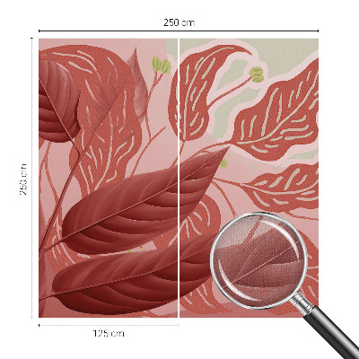 Fotótapéta gyerekszobába Bio levelek