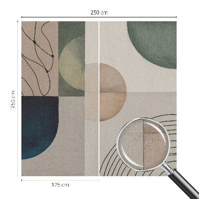 Fotótapéta gyerekszobába Geometriai formák