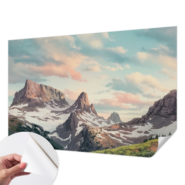 Fotótapéta gyerekszobába Hegyi panoráma