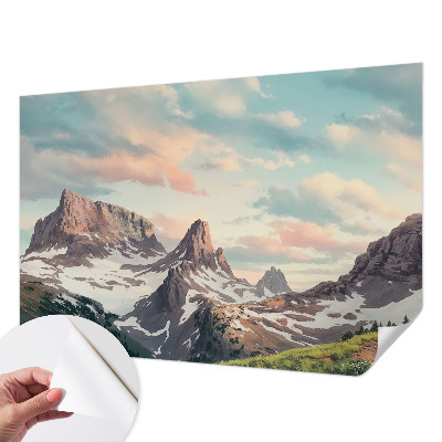 Fotótapéta gyerekszobába Hegyi panoráma